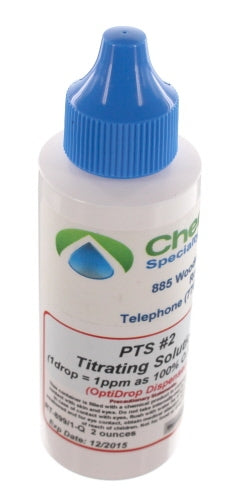 PTS #2 Titrating Solution - 2 to 16 oz