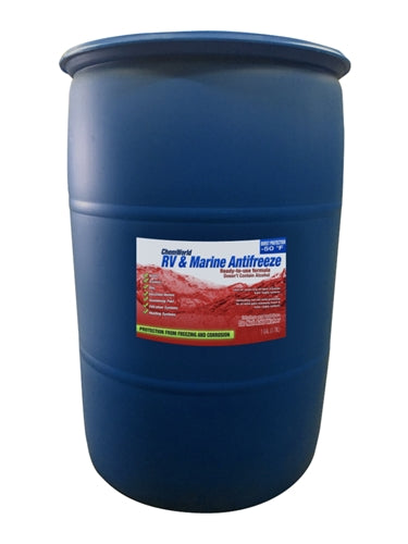 RV & Marine Antifreeze (-40F) Premixed - 55 Gallons