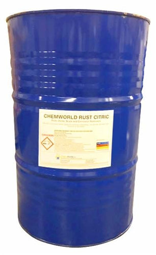 Rust CITRIC: Rust, Oxide, Scale, & Corrosion Remover Chemical - 55 Gallons