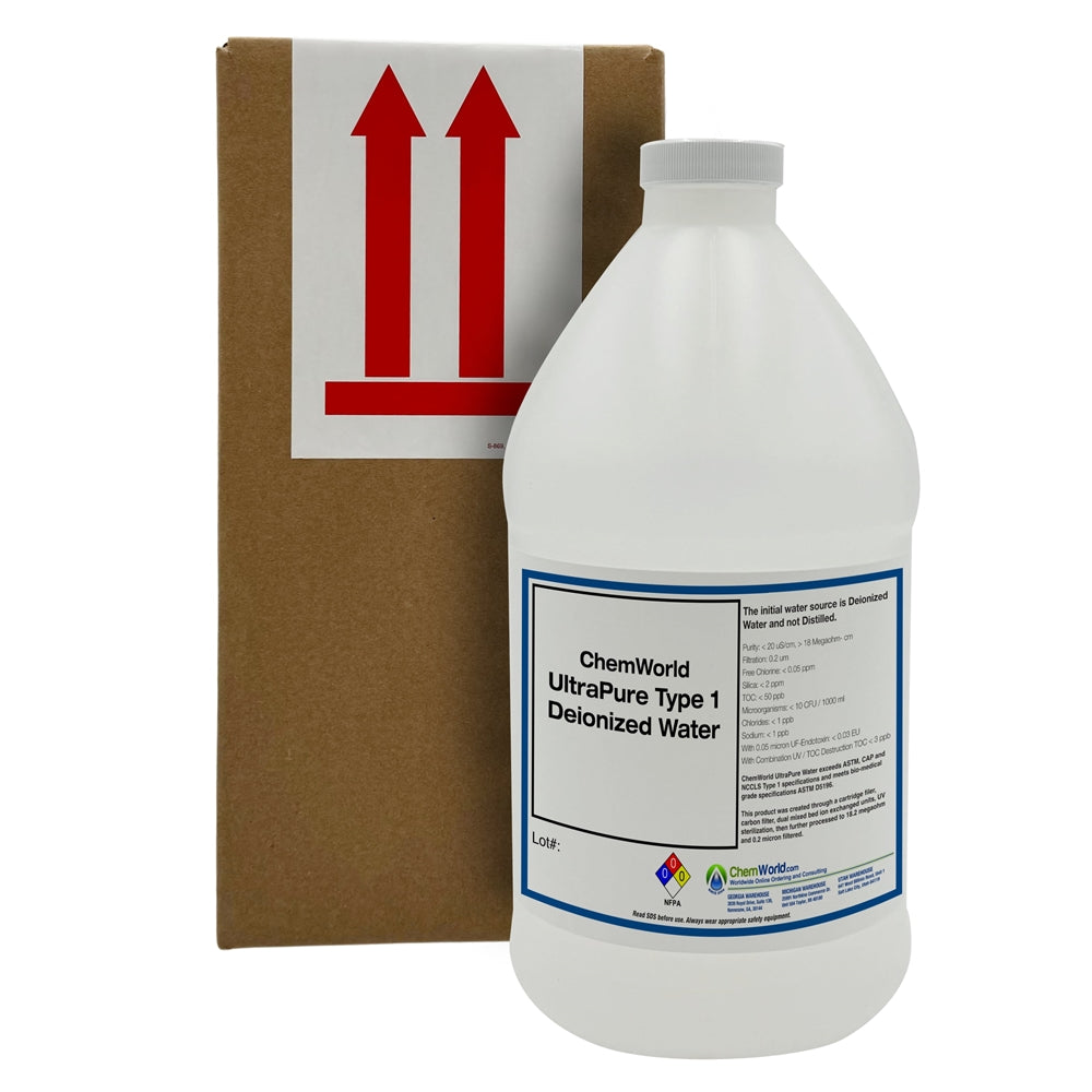 Reagent Grade Water - 1 Gallon