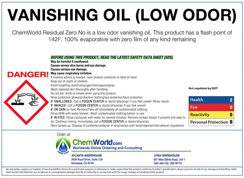 Vanishing Oil (Low Odor) - 55 Gallons