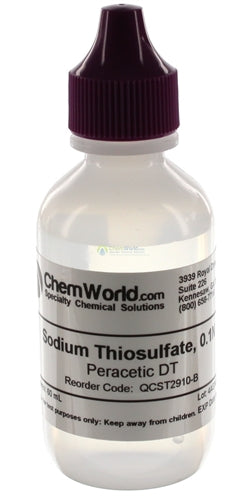 Sodium Thiosulfate 0.1N / Peracetic DT, 60 mL