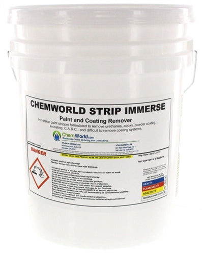 Paint Booth Paint Stripper (Immersion) - 5 Gallons