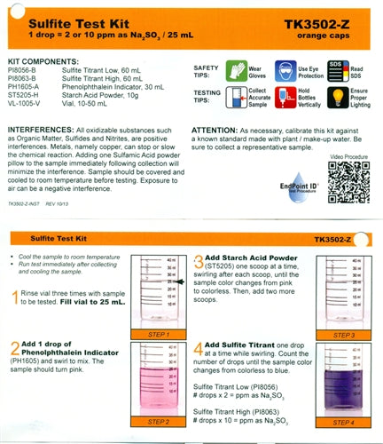 Boiler and Cooling Water Test Kit