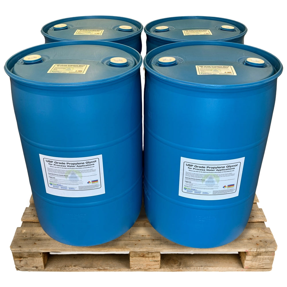 USP grade Propylene Glycol 99.9% (for Water Systems) - 4x55 Gallons