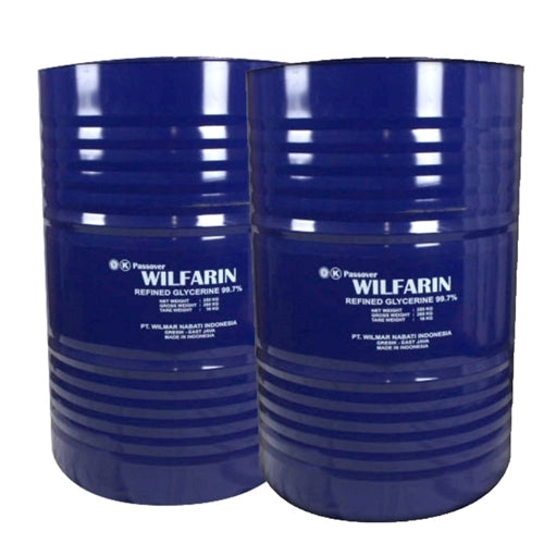 Glycerin USP Kosher (Palm Based) - 2x55 Gallons