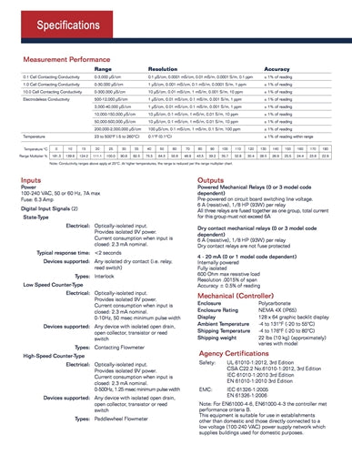 Cooling Tower Controller - WalChem WCTW100PNB