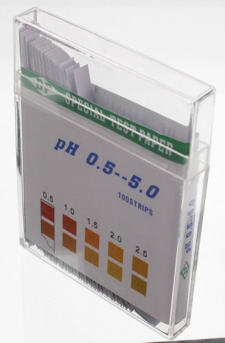 0.5 to 5.0 pH Testing Strips - 100 tests