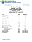 Glycerin USP K 11016-EA COA