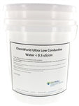 Ultra Low Conductive Water < 0.5 uS/cm - 5 Gallons