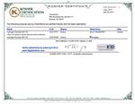 32% Hydrogen Peroxide FG Kosher Certificate