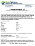 ALK HD Product Bulletin